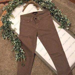 Women’s Flying monkey olive/taupe colored jeans